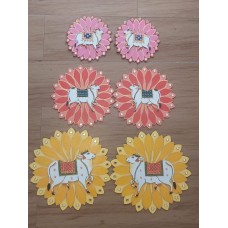 Cow in Flower Wall Decor